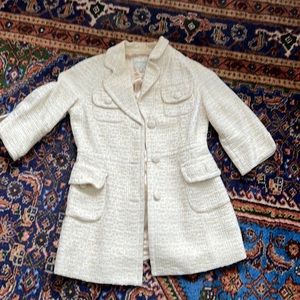 Banana republic tweed medium petite jacket